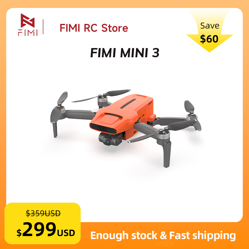 Drone Rc Team City - FIMI MINI 3 Camere Drone 4K