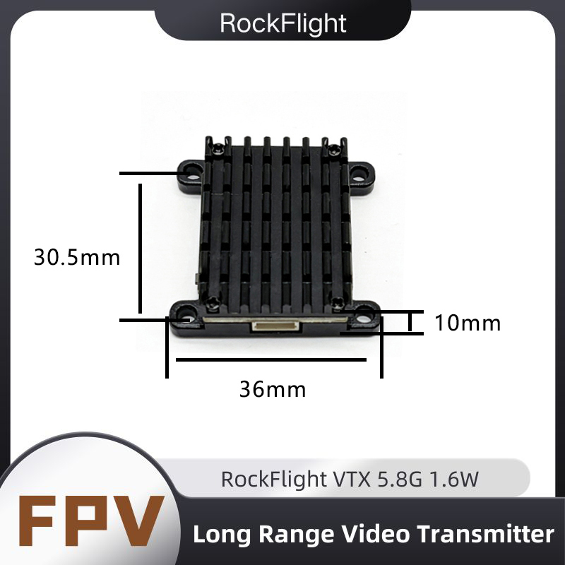 RockFlight TX663 VTX 5.8G 48CH - огляд і ціна Rc Transmitter