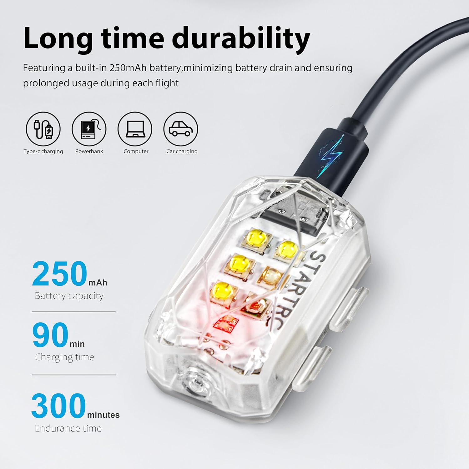 STARTRC Drone Strobe Light Ant - огляд і ціна Drone Neo Rc