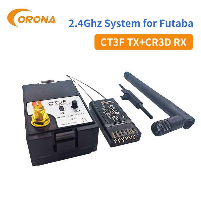 Corona CT3F 2.4GHz DSSS 3 Chan - огляд і ціна Receiver Rc Drone