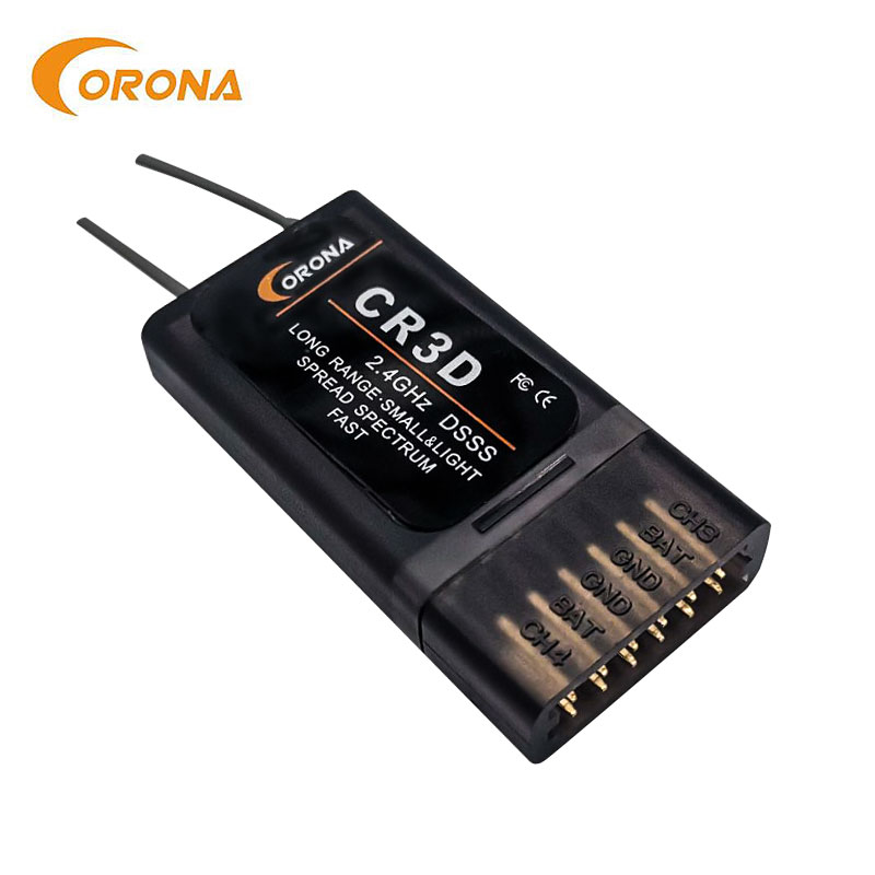 Corona CT3F 2.4GHz DSSS 3 Chan - огляд і ціна Receiver Rc Drone