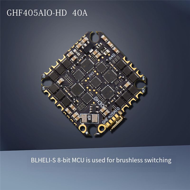 ABTI-GHF405AIO-HD 40A AIO Flig - огляд і ціна Drone Rc Flight Controller