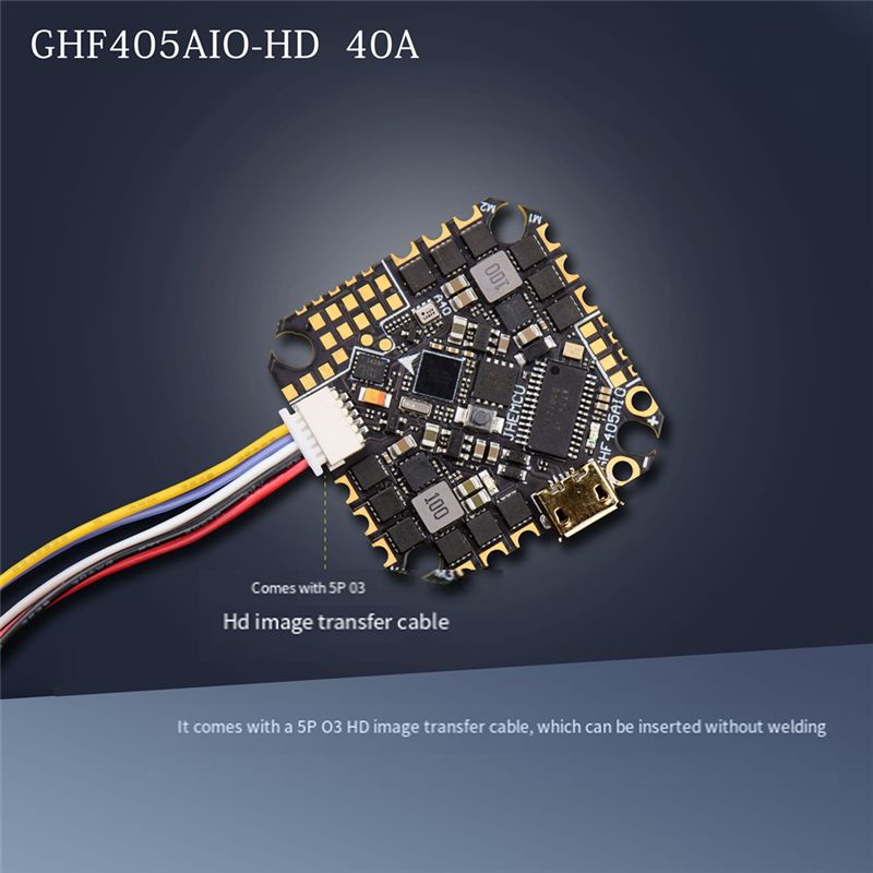 ABTI-GHF405AIO-HD 40A AIO Flig - огляд і ціна Drone Rc Flight Controller