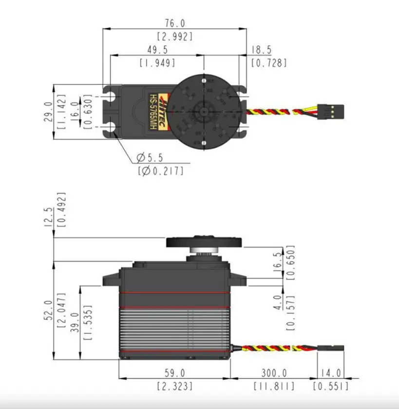 HS-5765MH High Voltage Program - огляд і ціна Rc Transmitter
