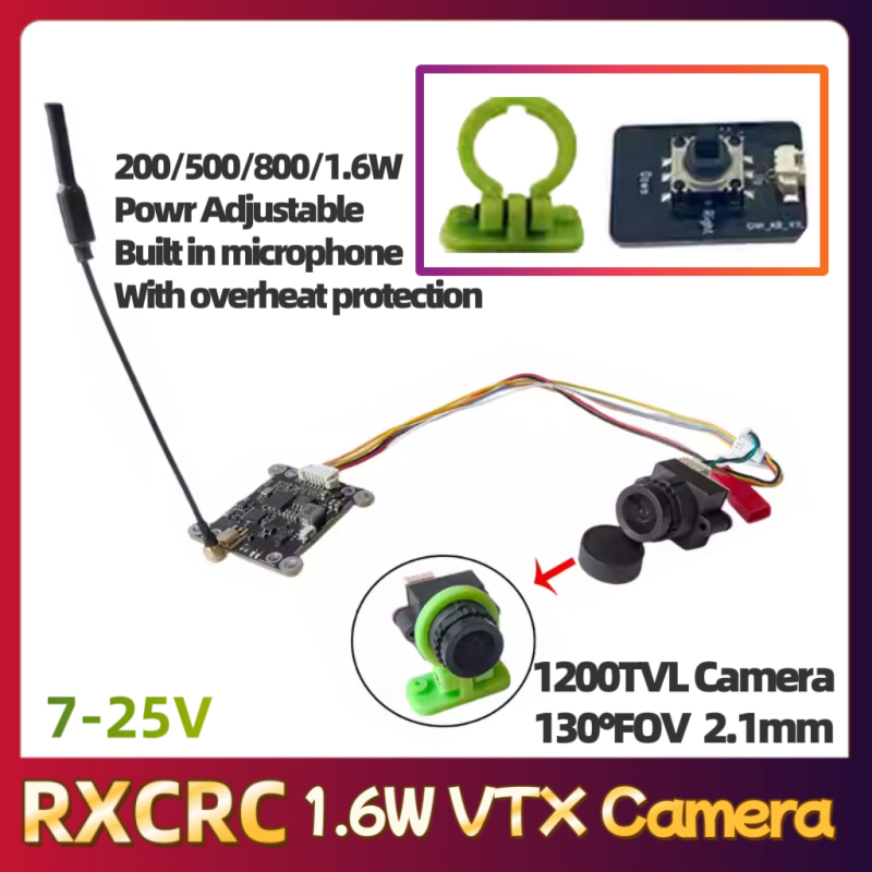 RXCRC 5.8G Module 48CH 1.6W VT - огляд і ціна Rc Transmitter