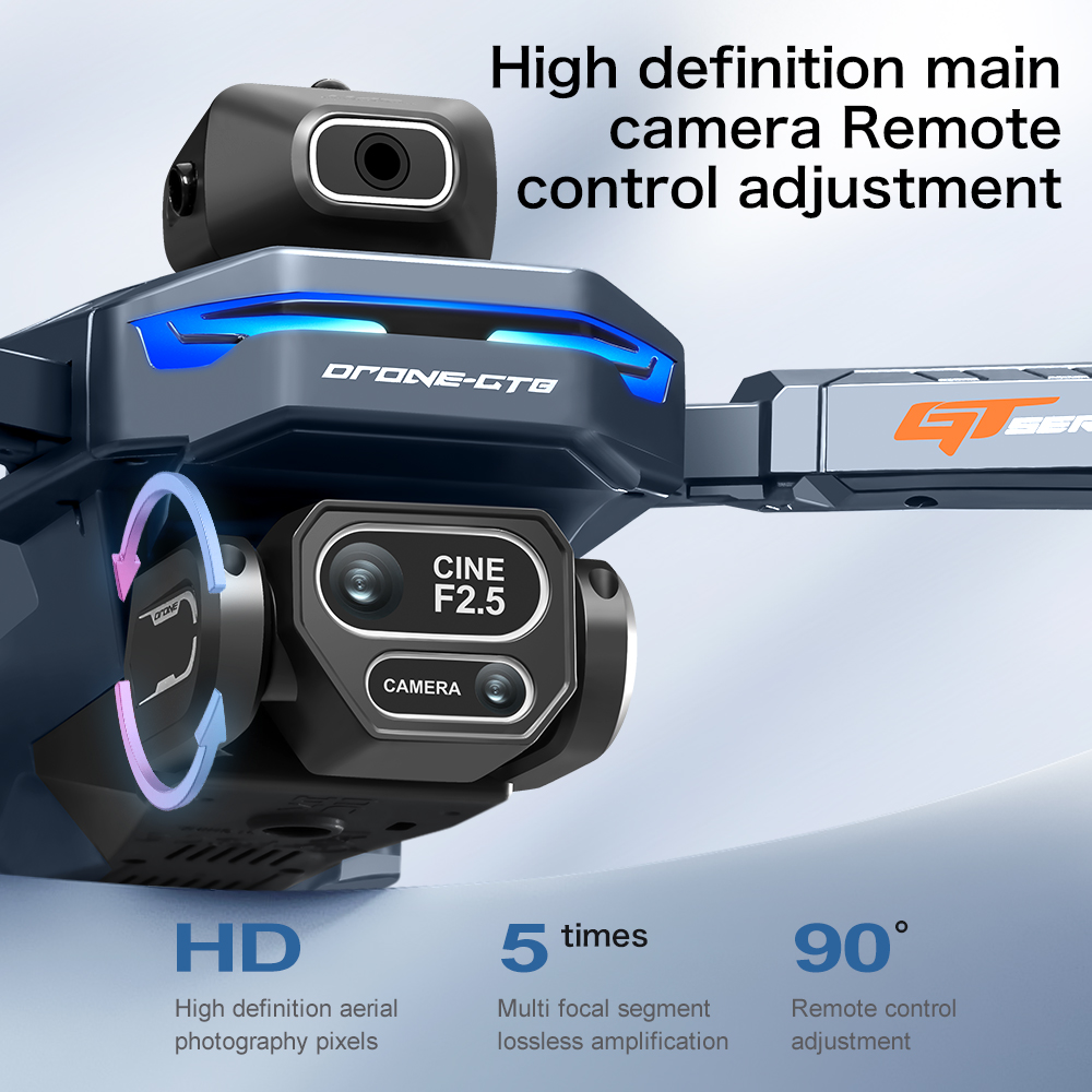 NEW GT8 HD RC Drone 4K Profess - огляд і ціна Drone Rc Plegable