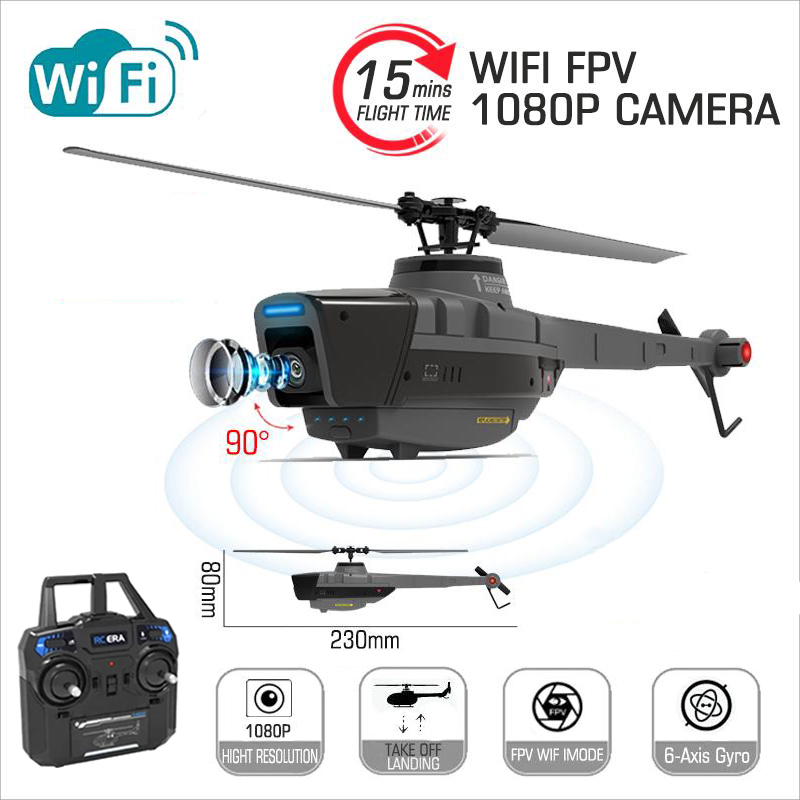 C128 2.4G RC Helicopter 4 Prop - огляд і ціна Drone Rc Team City