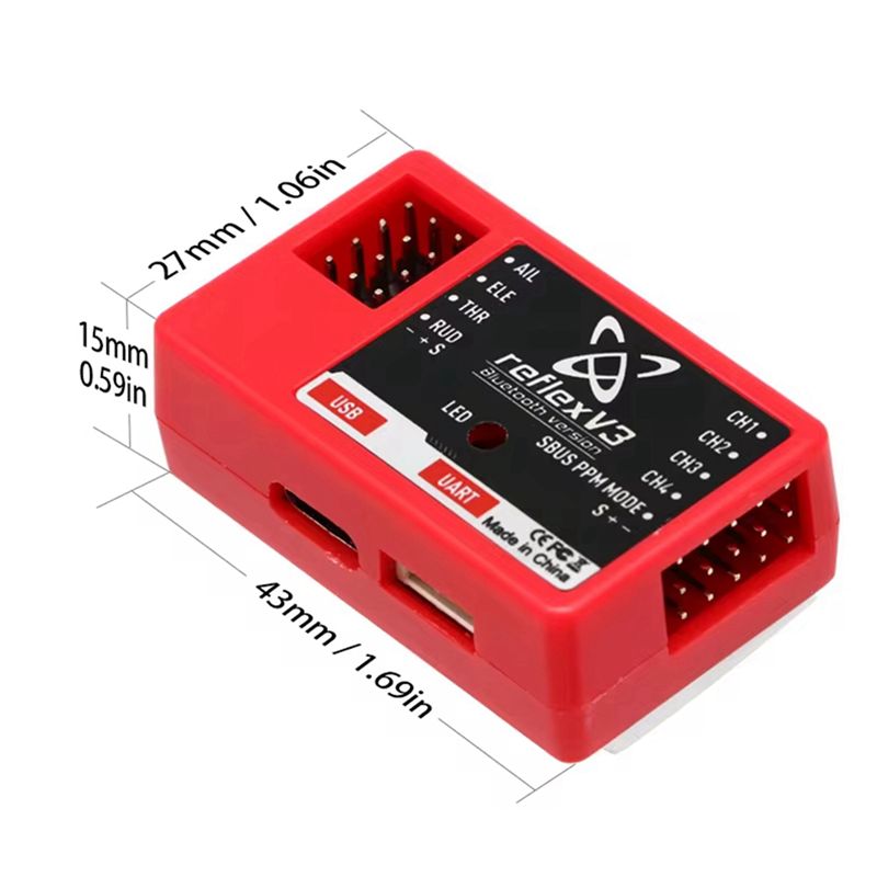 【MUST-HAVE】2X For FMS Reflex V - огляд і ціна Drone Rc Flight Controller