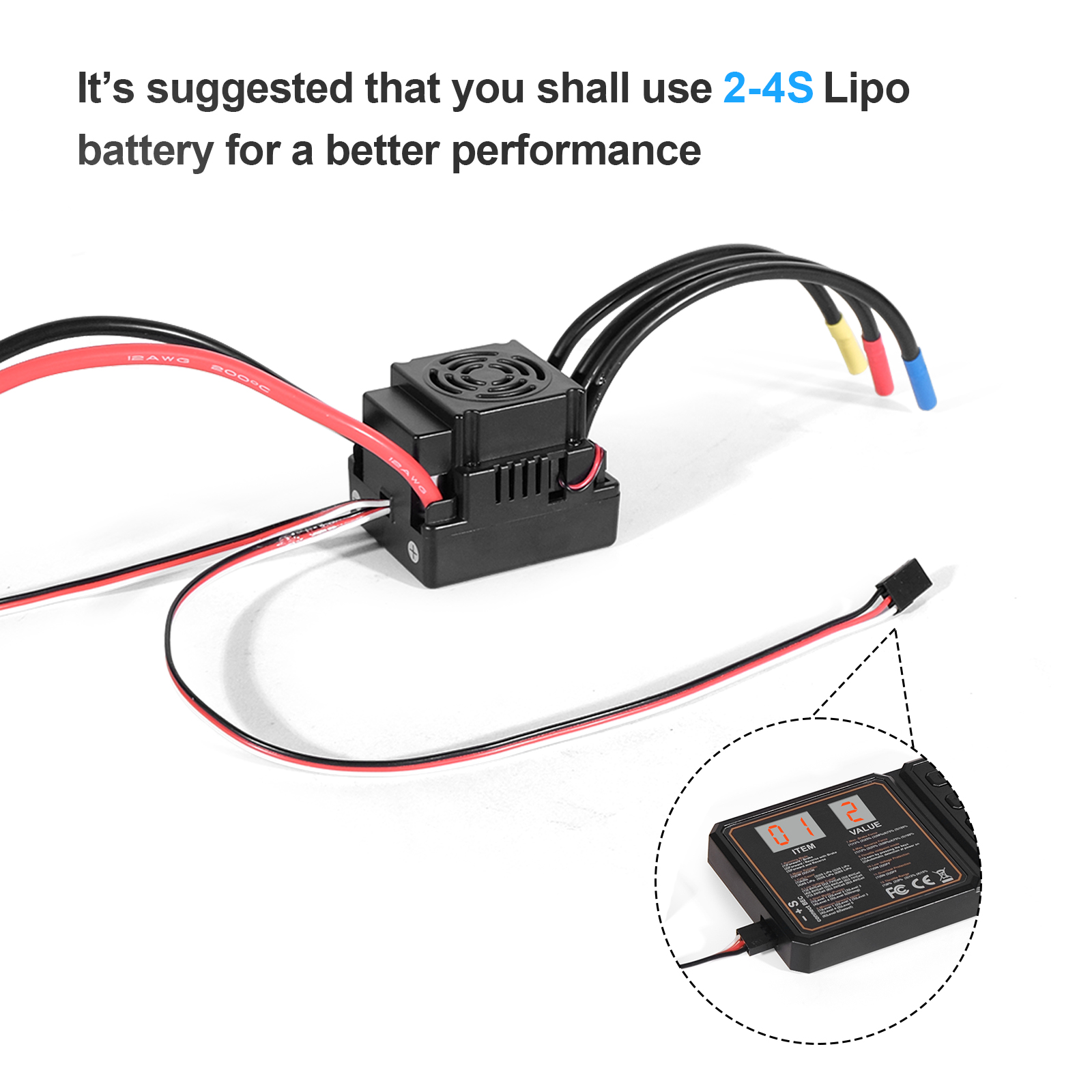 Upgrade Sensorless 120A Brushl - огляд і ціна Drone Motor Rc Car