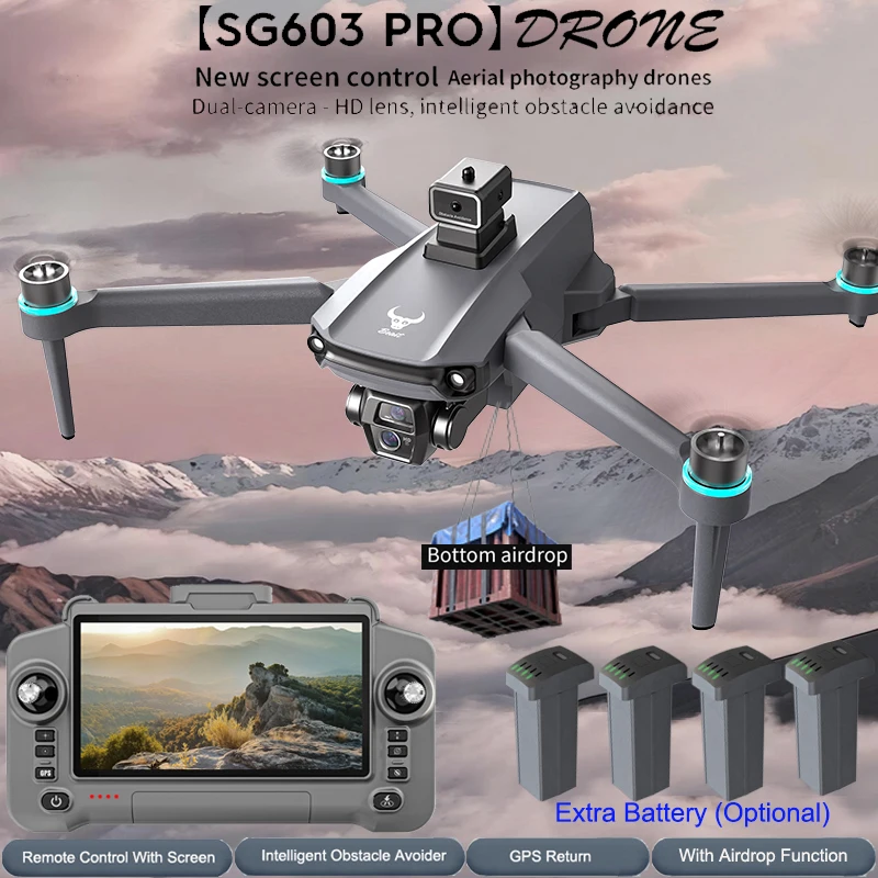 SG603 PRO Drone with Large Scr - огляд і ціна Drone Rc Team City