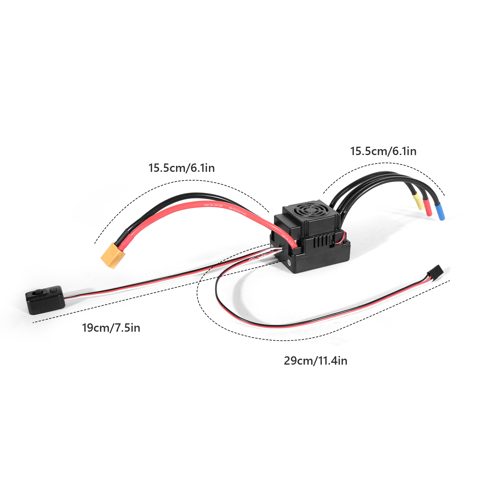 Upgrade Sensorless 60A 80A 120 - огляд і ціна Drone Motor Rc Car