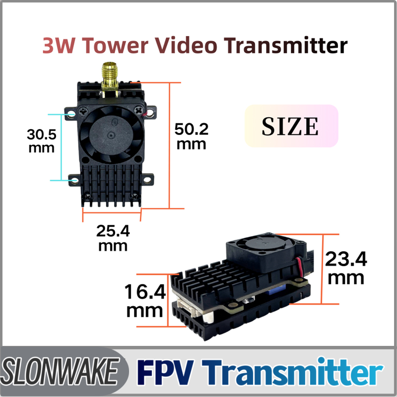 SLONWAKE 5.8G 3000mW Simulatio - огляд і ціна Rc Transmitter