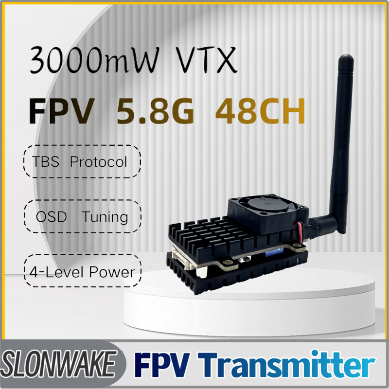 SLONWAKE 5.8G 3000mW Simulatio - огляд і ціна Rc Transmitter