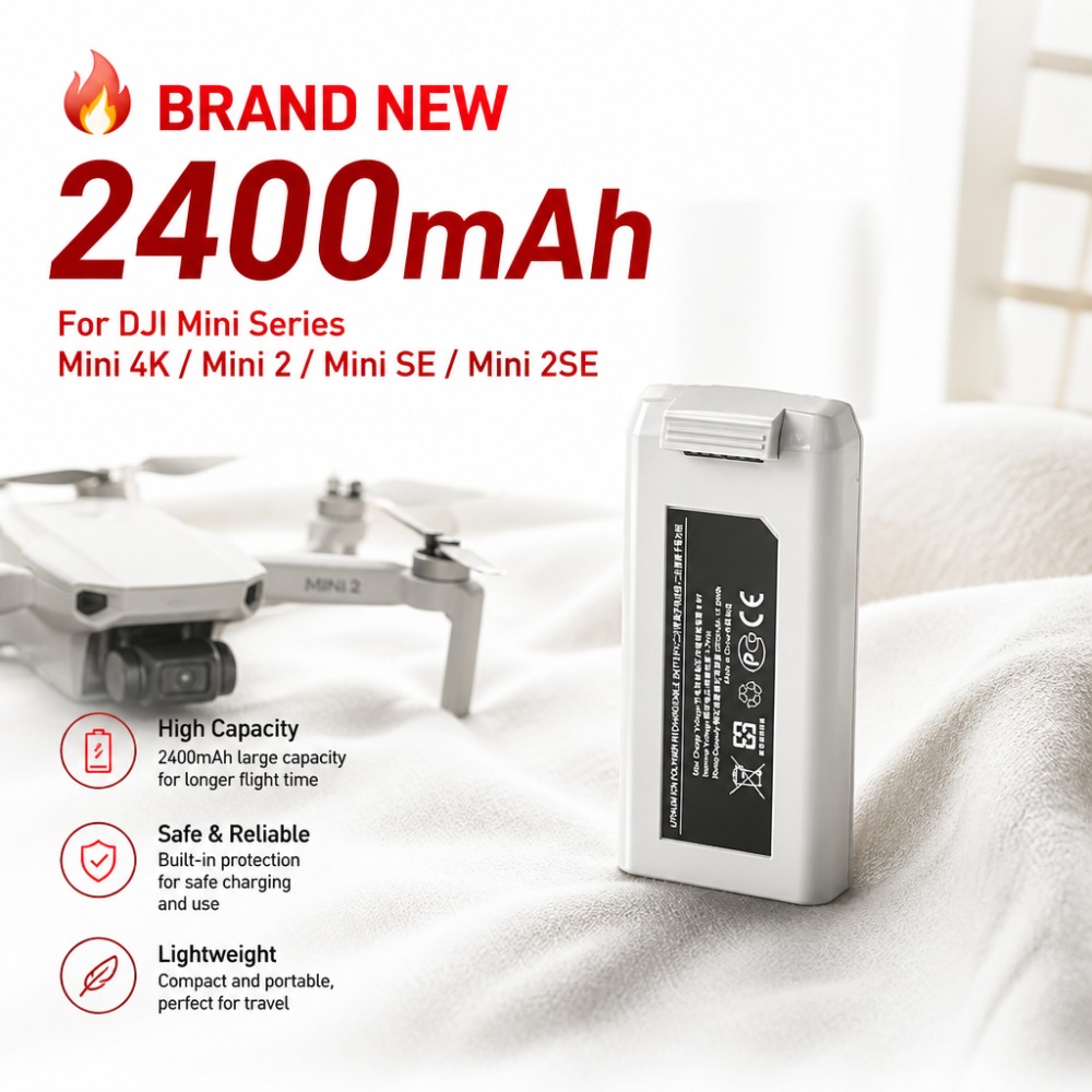 2400mAh Battery for DJI Mini 4 - огляд і ціна Drone Smart Rc