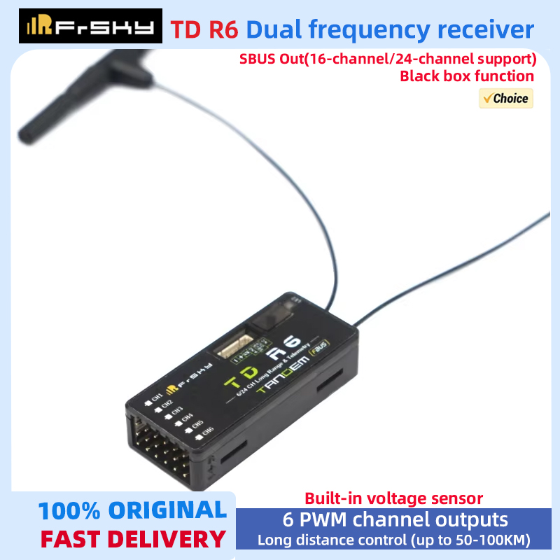 FrSky TD R6 Receiver 2.4G 900M - огляд і ціна Frsky Receiver Module