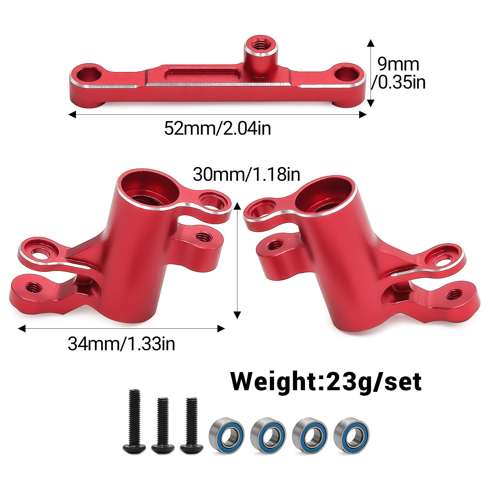 Aluminum Alloy Bellcranks Stee - огляд і ціна Rc Suspension Arm