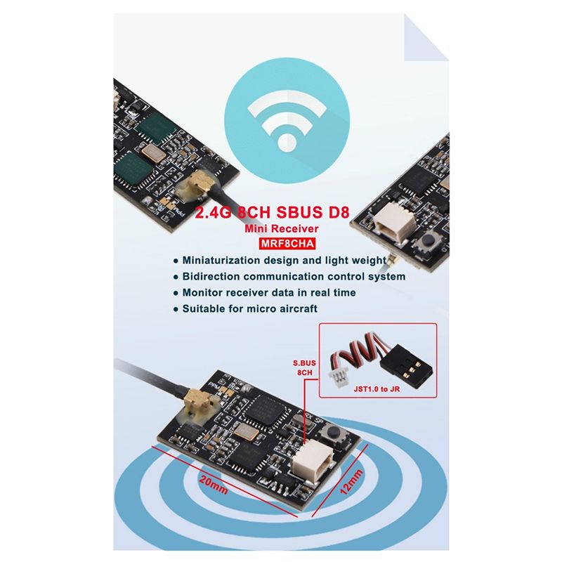 A29F-MRF8CHA 2.4G AGF For Frsk - огляд і ціна Frsky Receiver Module