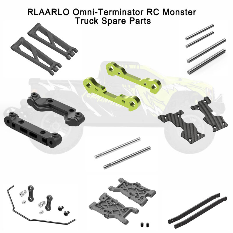 RLAARLO Omni-Terminator RC Car - огляд і ціна Rc Suspension Arm