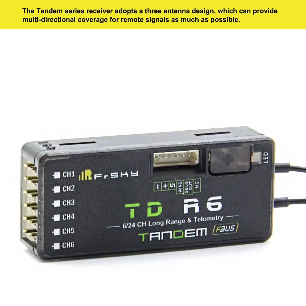 FrSky TD R6 2.4G/900MHz Dual F - огляд і ціна Frsky Receiver Module